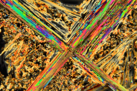 Mikrokristalle Harnstoff